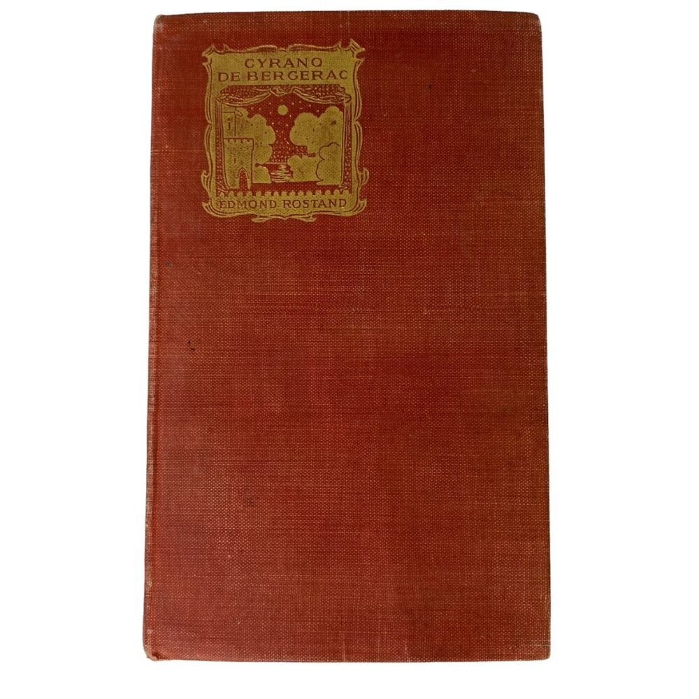 Cyrano De Bergerac by Edmond Rostand hardcover 1899  Doubleday &‎ McLure 6"